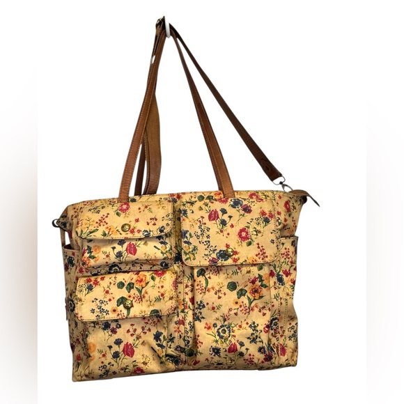Patricia Nash Sorlana Travel Tote Bag in Prairie Rose